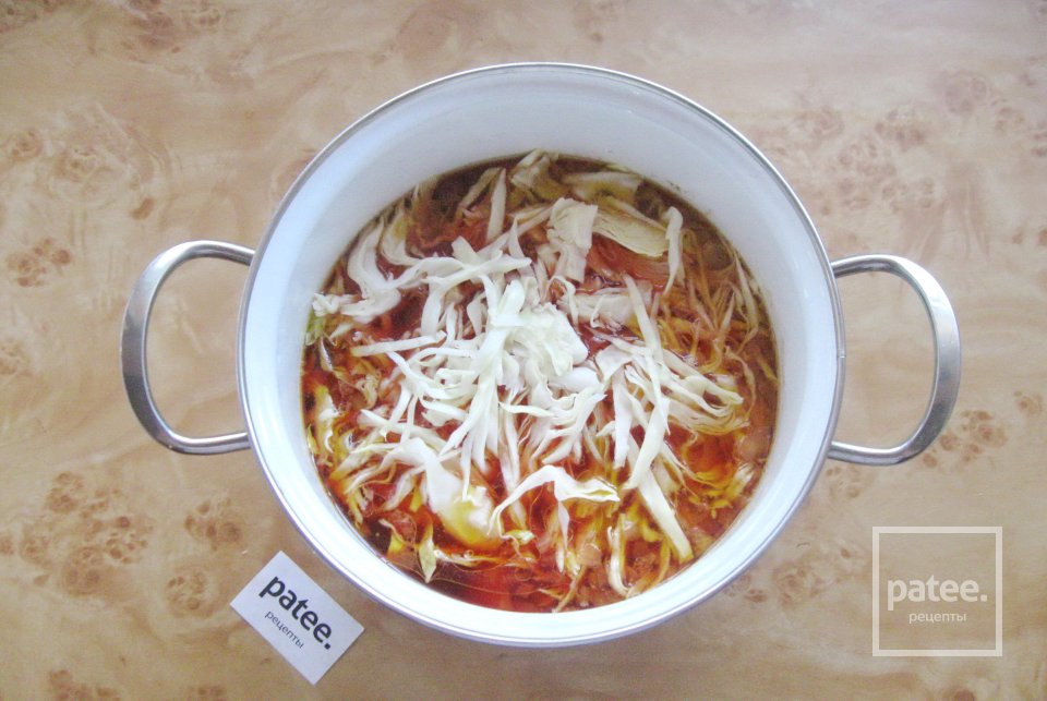 Борщ с баклажаном - Шаг 5