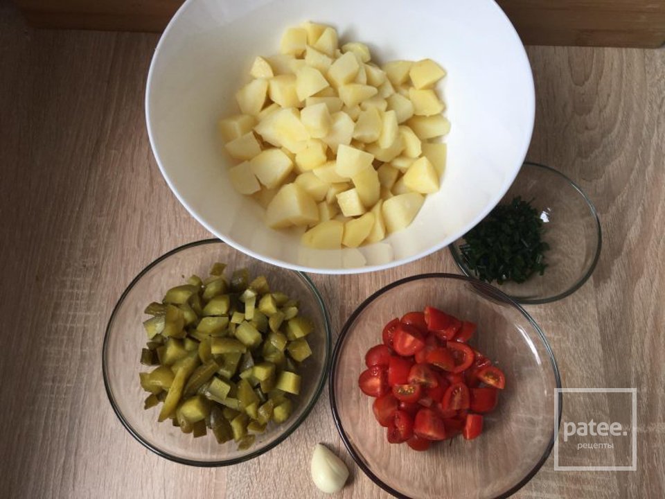 Вкусный салат-гриль - Шаг 1