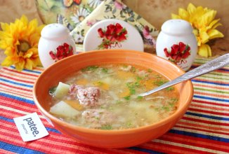 Гречневый суп с тушенкой