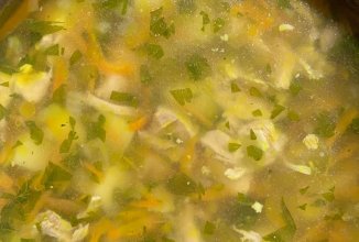 Суп куриный