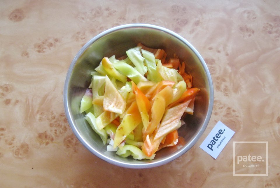 Лечо с морковью и луком - Шаг 4