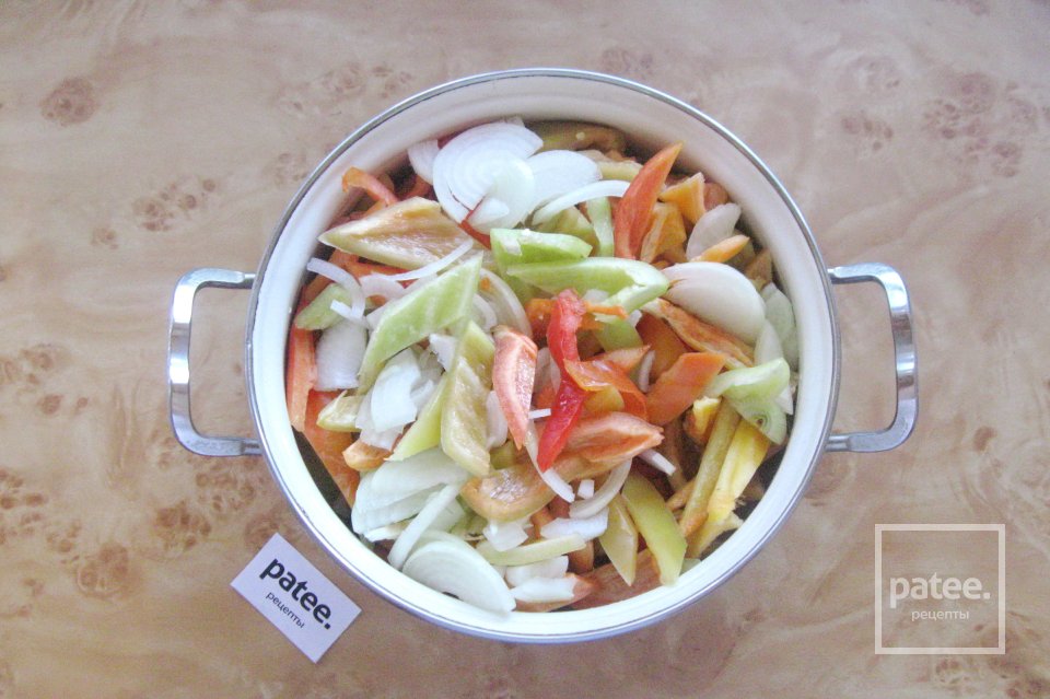Лечо с морковью и луком - Шаг 5