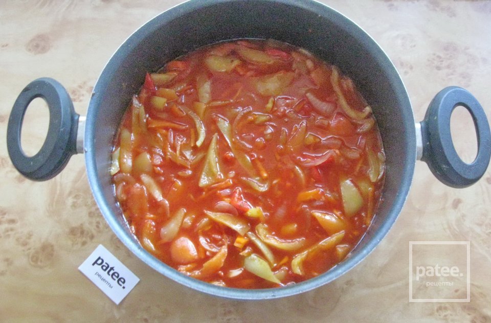 Лечо с морковью и луком - Шаг 10