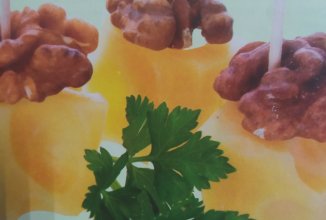 Сирно-горіхові канапе