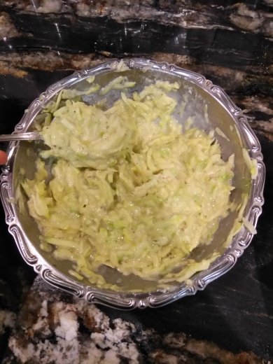 Кабачковый "блин" в духовке с овощами - Шаг 7