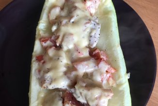 Кабачковая лодочка