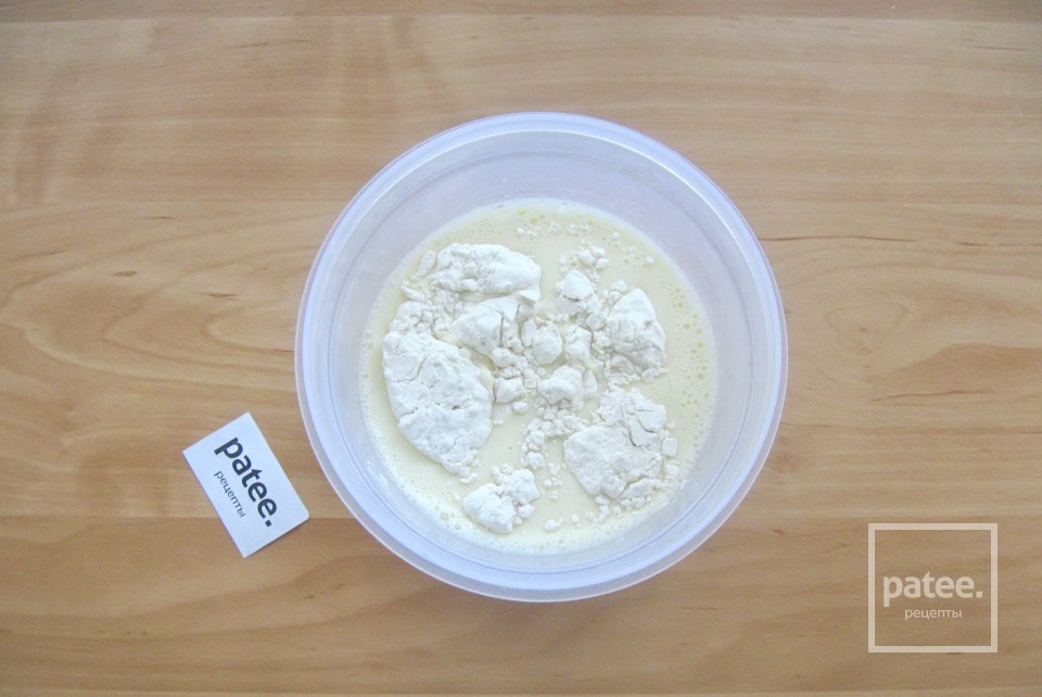 Блинчики с сыром, курицей и яйцом - Шаг 4