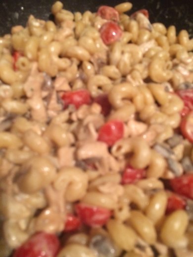 Паста с творожным сыром - Шаг 1