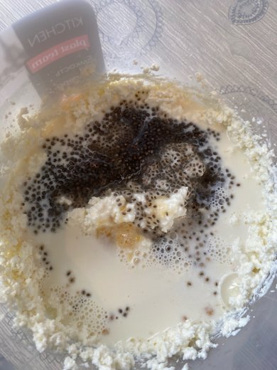Творожный десерт с семенами чиа - Шаг 6