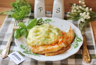 Филе тилапии в томатном соусе