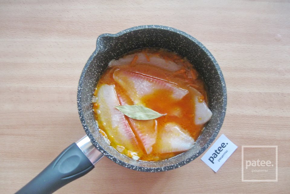 Филе тилапии в томатном соусе - Шаг 8