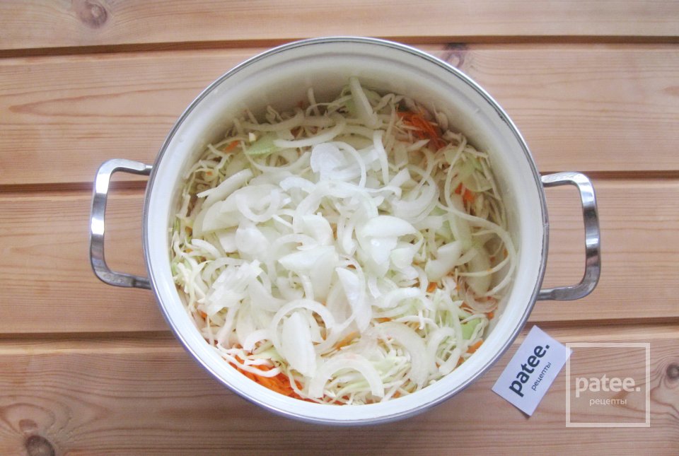 Капустный салат с помидорами на зиму - Шаг 4