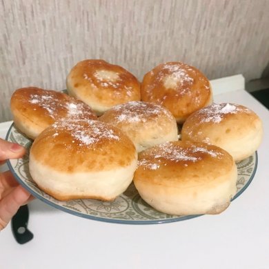 Пончики на молоке