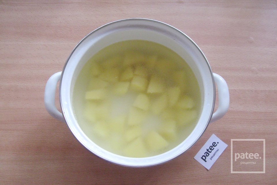 Куриный суп с манными клецками - Шаг 3