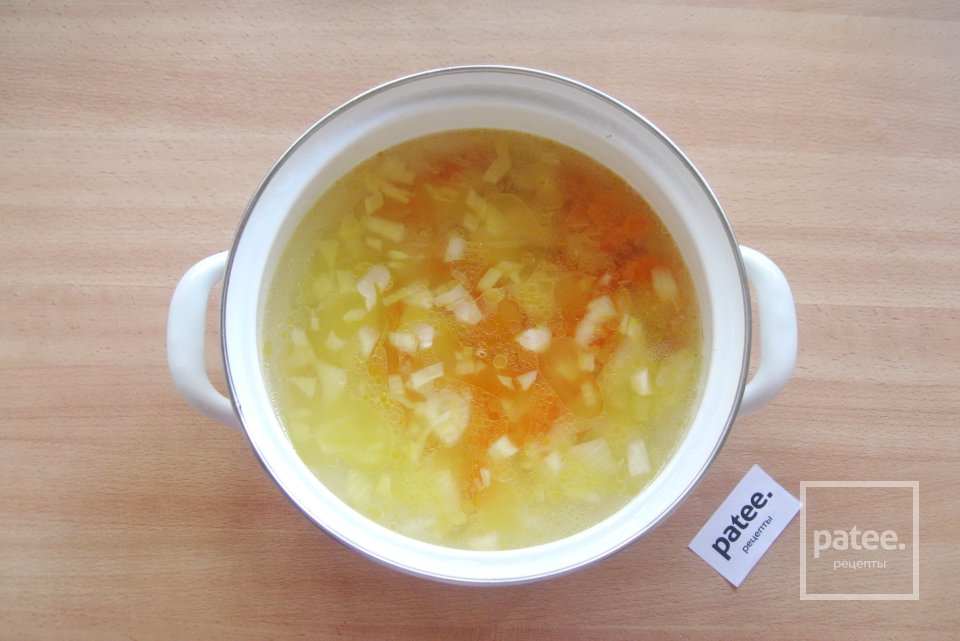 Куриный суп с манными клецками - Шаг 6