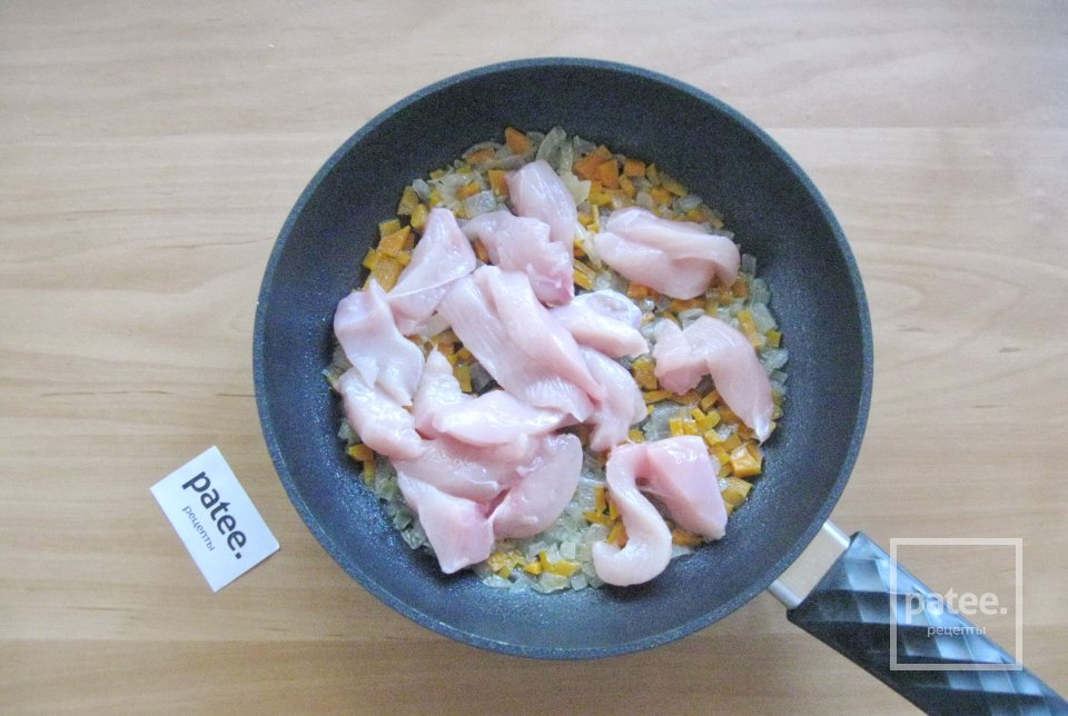 Куриное филе с цветной капустой в сливках - Шаг 5