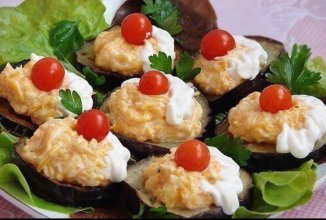 Закуска из баклажанов