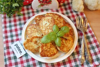 Куриные оладьи с цветной капустой