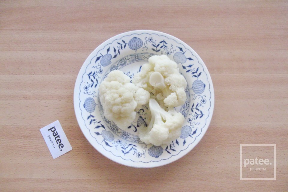 Куриные оладьи с цветной капустой - Шаг 3