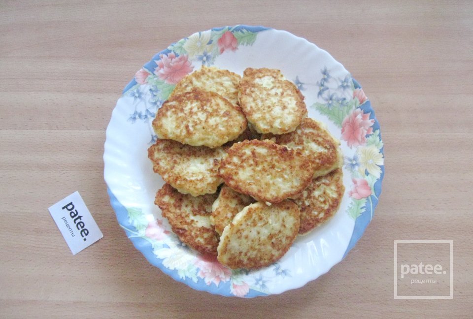 Куриные оладьи с цветной капустой - Шаг 11