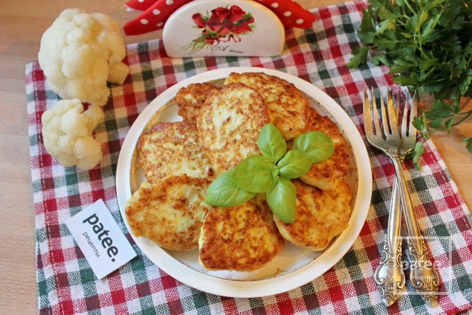Куриные оладьи с цветной капустой - Шаг 12