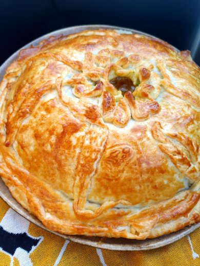 Курник с фуа-гра , или Питивье