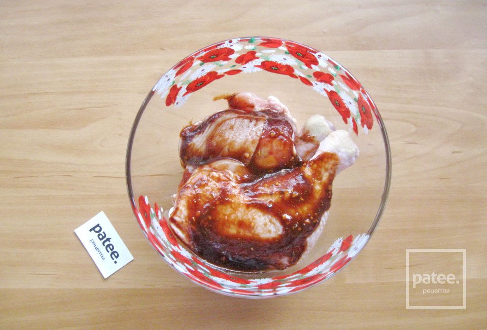 Куриные окорочка в кисло-сладком маринаде в духовке - Шаг 7