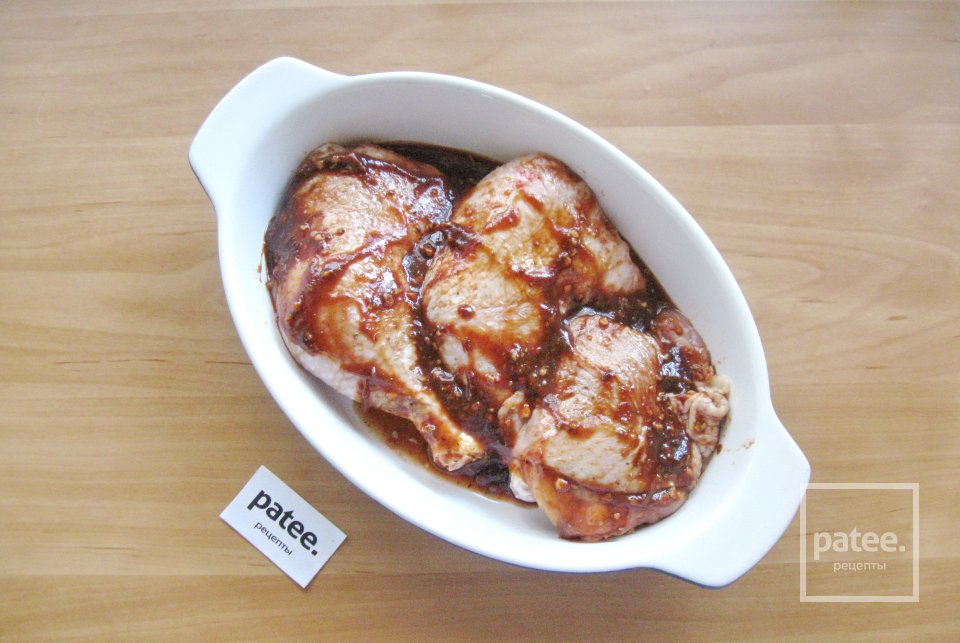 Куриные окорочка в кисло-сладком маринаде в духовке - Шаг 8