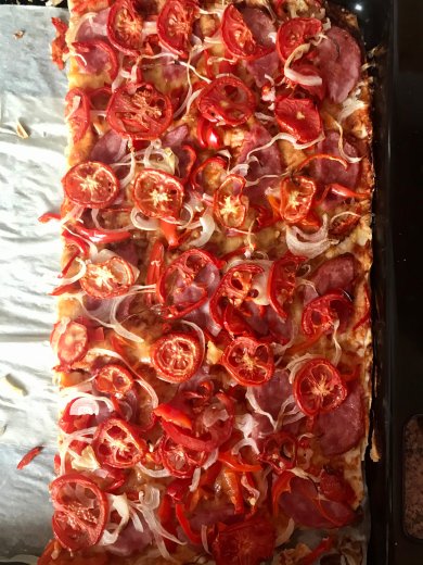 Пицца с лаваша🍀 - Шаг 1