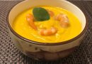 Тыквенный супчик с креветками