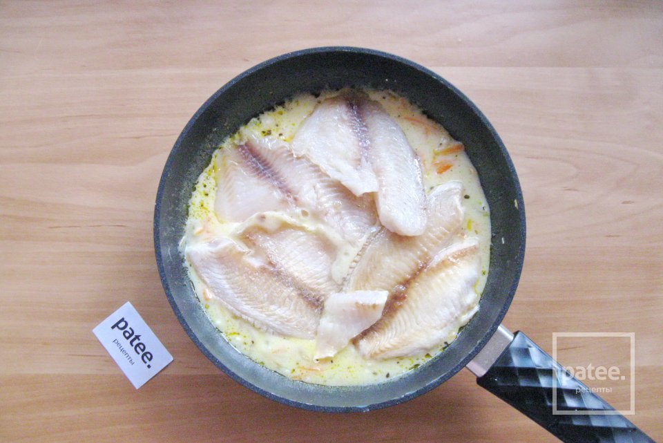 Филе тилапии в сметане - Шаг 10