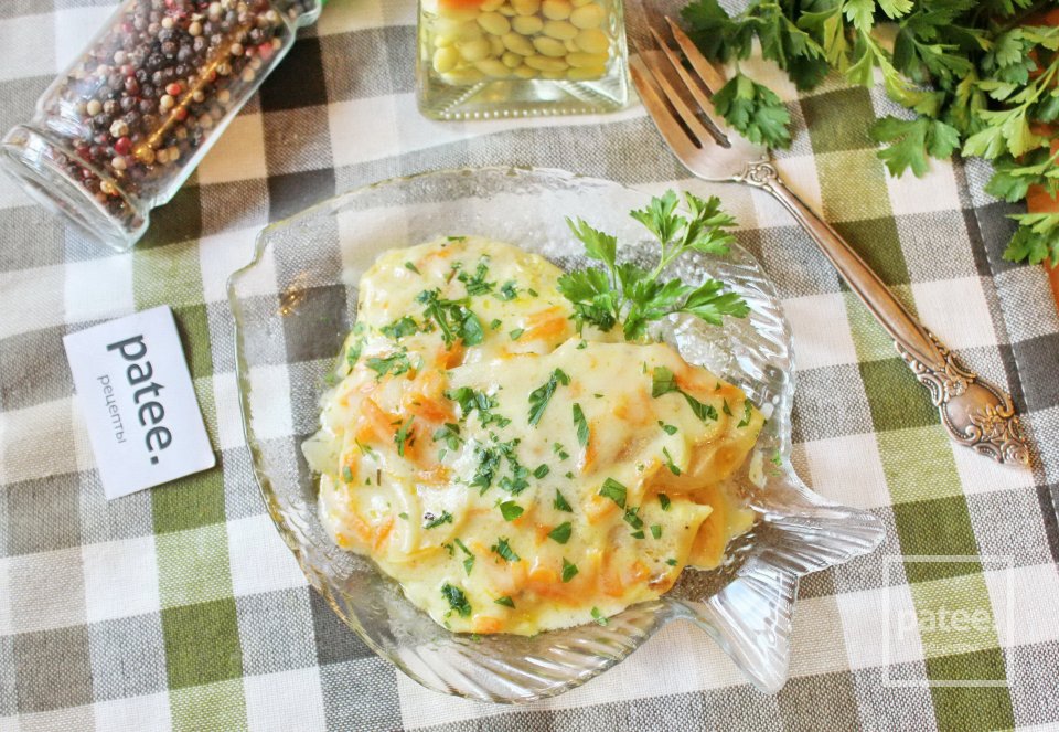 Филе тилапии в сметане - Шаг 12