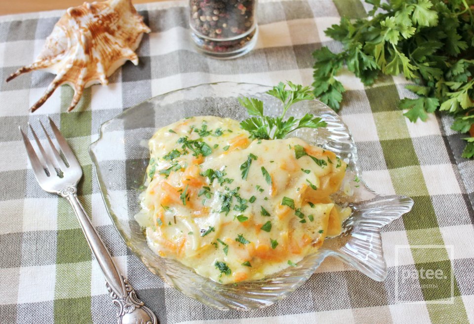 Филе тилапии в сметане - Шаг 13