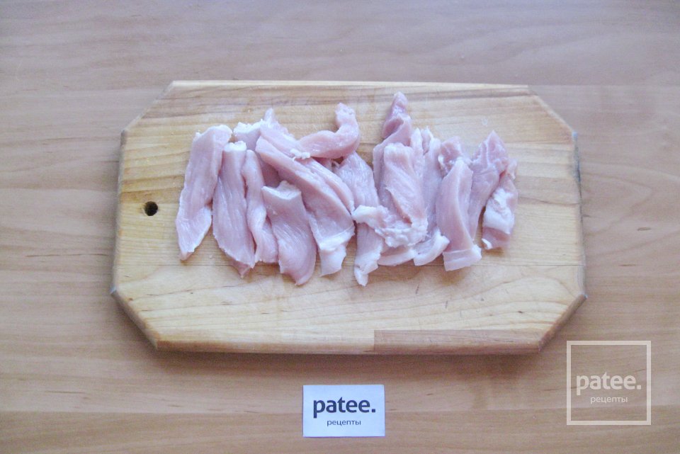 Бефстроганов из свинины со сливками - Шаг 2