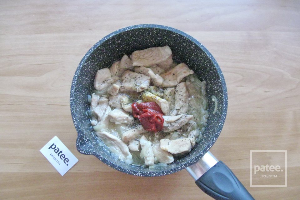 Бефстроганов из свинины со сливками - Шаг 7