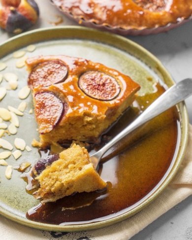 Пряный осенний пирог с инжиром - Шаг 10