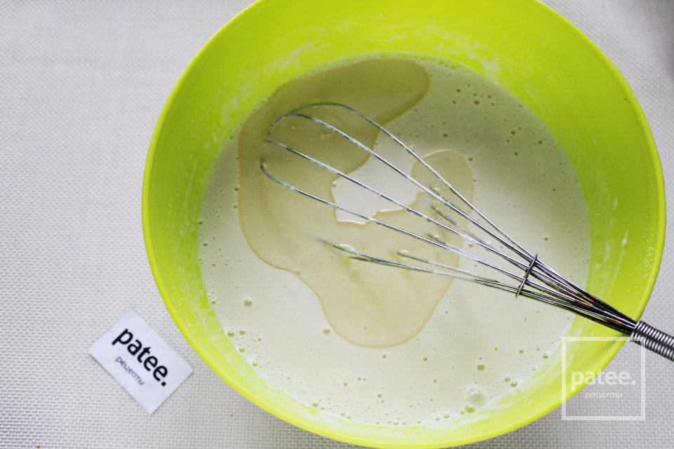 Блины, фаршированные курицей и зелёным луком - Шаг 12