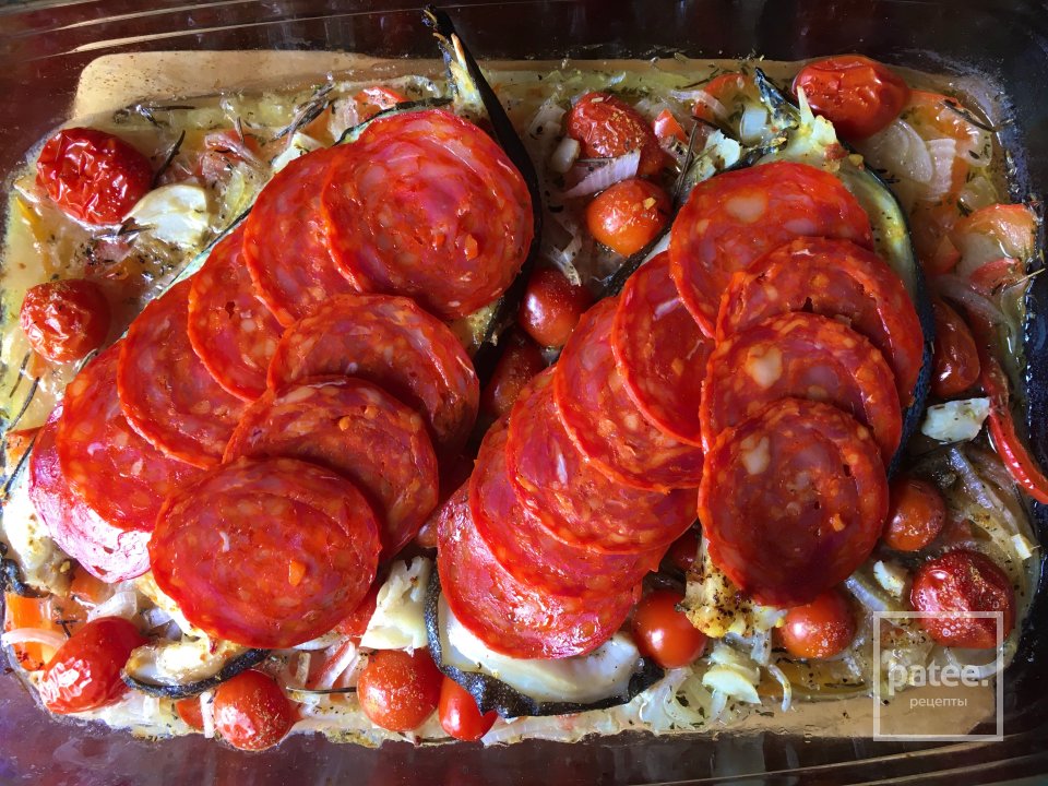 Стейк зубатки с чоризо. - Шаг 6