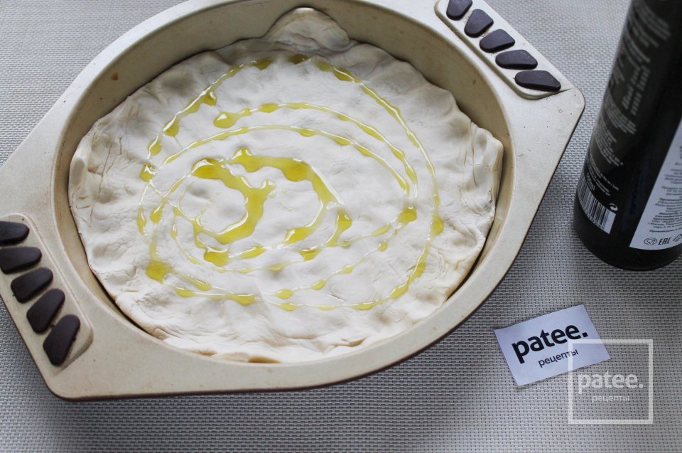 Пицца со сладким перцем на слоёном тесте - Шаг 3