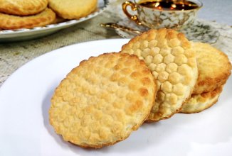Песочное печенье к чаю