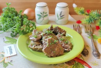 Говяжья печень по-еврейски