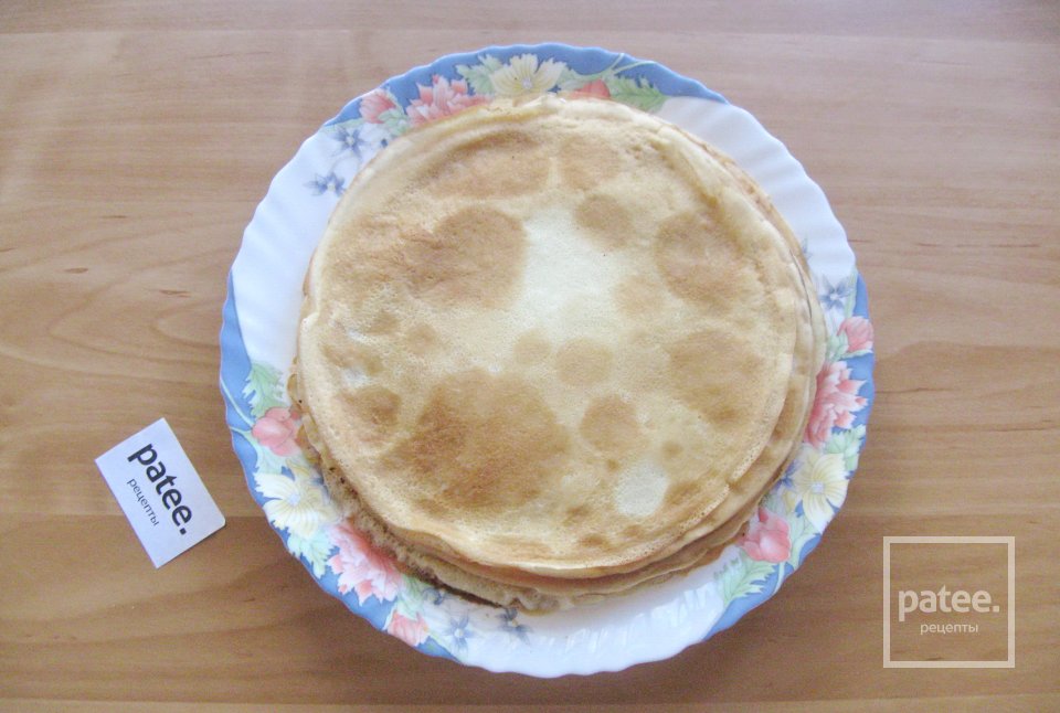 Блинчики с курицей и тыквой - Шаг 5