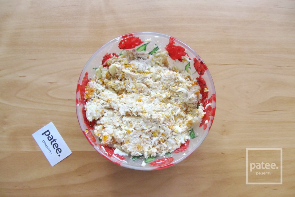 Блинчики с курицей и тыквой - Шаг 11