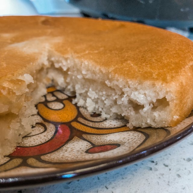 Манник с яблоками.