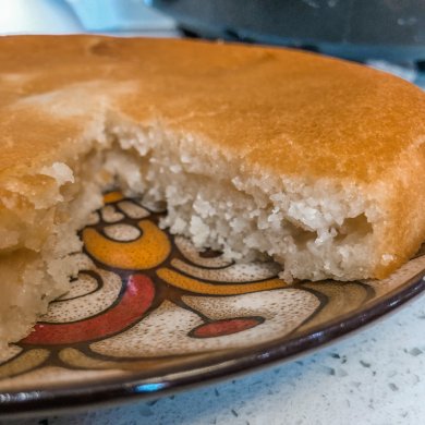 Манник с яблоками. - Шаг 5