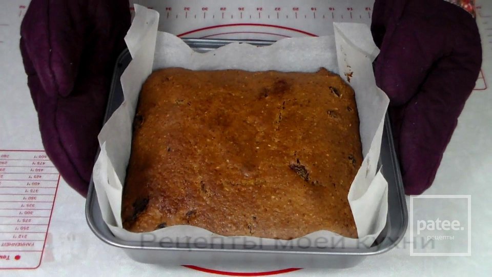 Имбирная коврижка с изюмом - Шаг 11