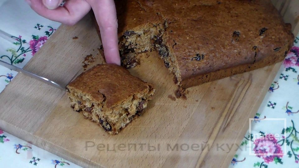 Имбирная коврижка с изюмом - Шаг 12