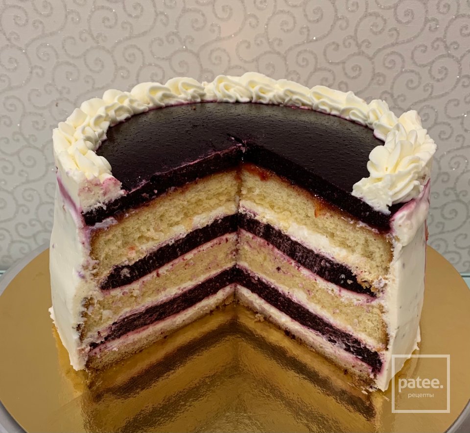 Бисквит с фруктово-ягодными прослойками - Шаг 6