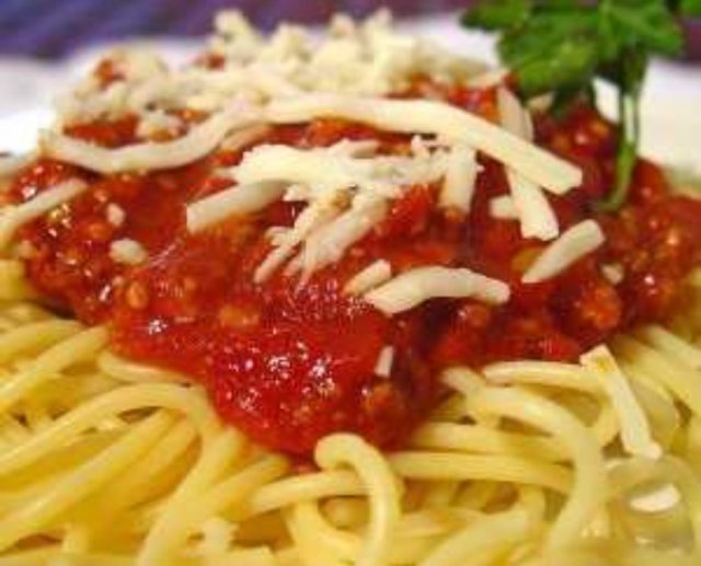 Спагетти с курицей “Фиеста»