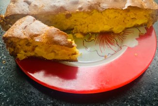 Яблочный кекс